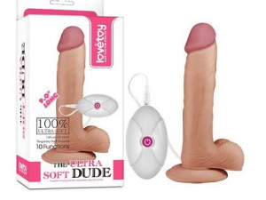 Vibrator Ultra Soft Dude 22cm 062 440 213