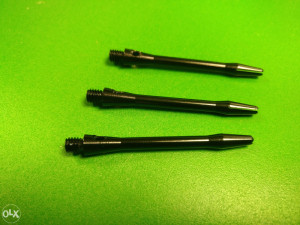 PIKADO aluminium shaft medium black set