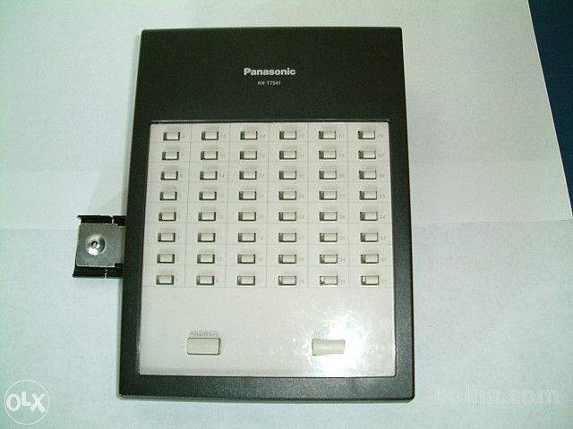 KX-T7540 KX-T7541 DSS konzola KX-T7545 Panasonic tasteri