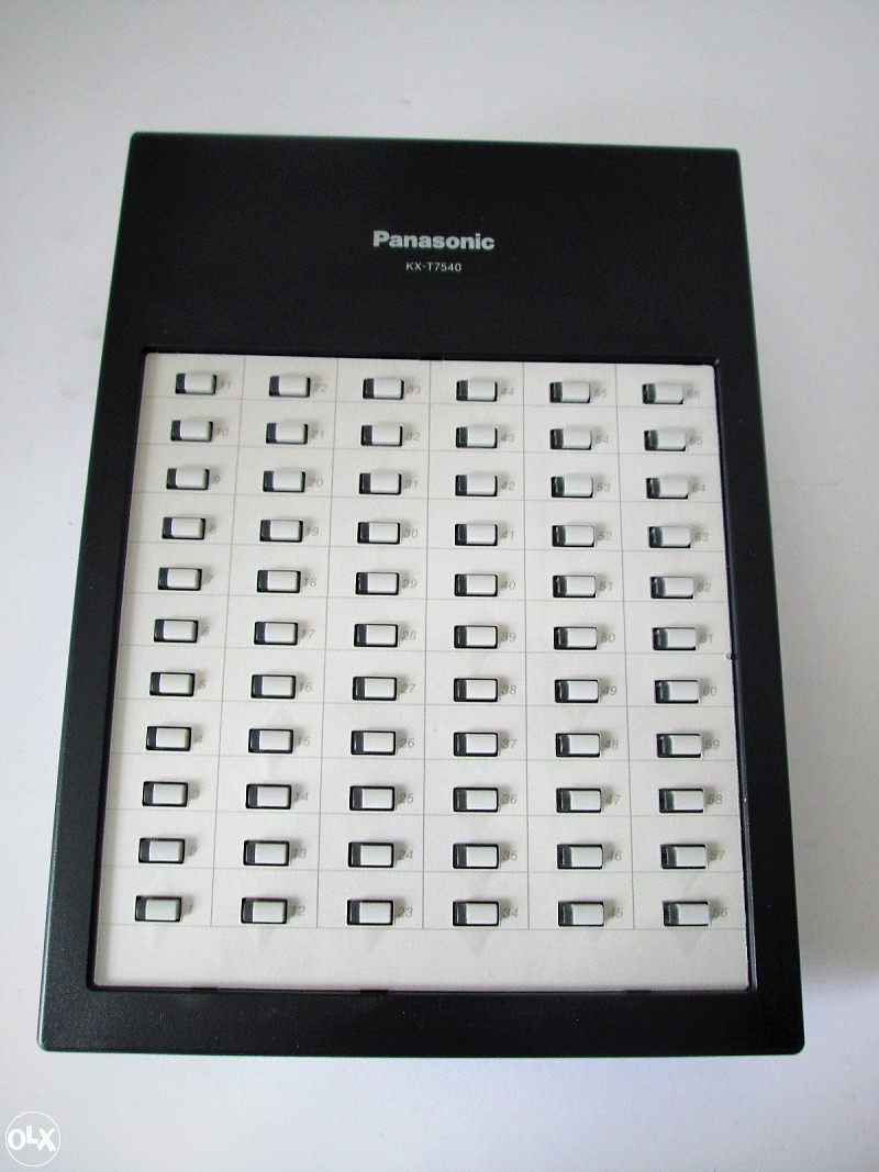KX-T7540 KX-T7541 DSS konzola KX-T7545 Panasonic tasteri