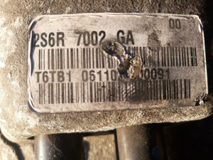 MJENJAC  FORD FIESTA  1.6 16V 74kw