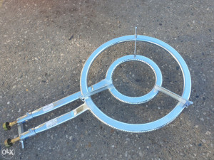 Gorionik plinski na plin plamenik