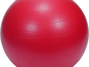 Lopta za pilates, crvena 65cm