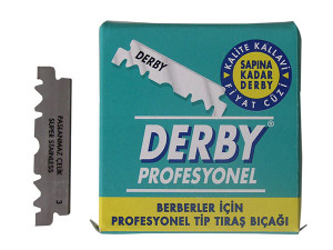 Žileti polovice Derby  100 kom