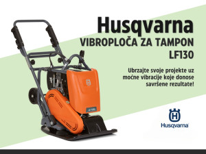 Vibroploča za tampon Atlas Copco / Husqvarna LF130