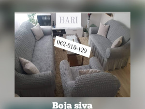 Prekrivaci za TDF trosjed dvosjed fotelja navlake set