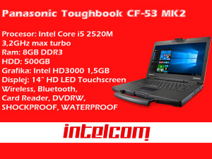 Panasonic Toughbook CF-53 Core i5 2nd gen.