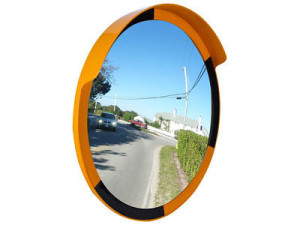 80 cm Konveksno vanjsko plastično prometno ogledalo