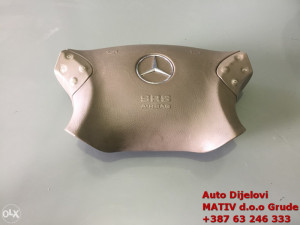 Airbag jastuk volana Mercedes C klasa 2004-2007 SIVA boja