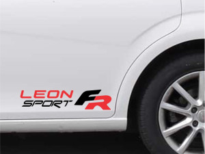 Auto naljepnica FR SEAT LEON stiker stikeri