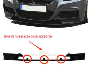 AKCIJA BMW f30 m performance prednji lip za m PIANO BLACK GG
