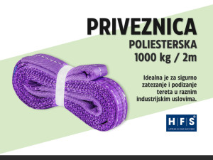 Poliesterska privezica (gurtna) 1 tona - 2 metra