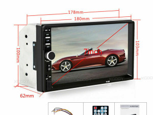 Auto Radio USB DVD 7" BLENDA GOLF 5,6 PASSAT 6,7 SKODA