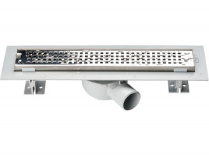 Tuš Kanalica 40cm Optima - Inox (Zglobna/Podešavajuća)