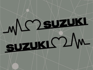 Auto naljepnica SUZUKI EKG stiker naljepnice