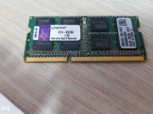 RAM MEMORIJA ZA LAPTOP KINGSTON 8GB DDR3 1333Mhz VELIKA KOLICINA