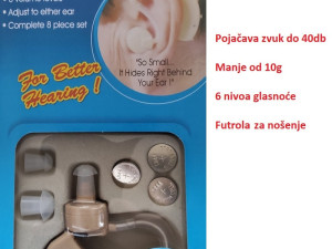 Slušni aparat super uho za sluh BUBICA CYBER SONIC