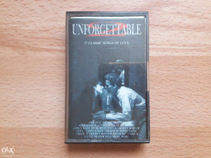 AUDIO KASETA-UNFORGETTABLE-17 CLASSIC SONGS OF LOVE