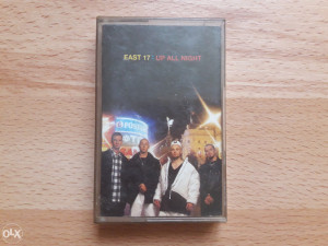 AUDIO KASETA - EAST-17  UP ALL NIGHT