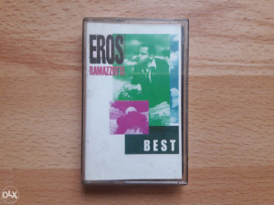 AUDIO KASETA-EROS RAMAZZOTI- BEST