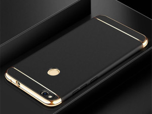 Crna/zlatna Zaštitna Maska Za Huawei P8 Lite
