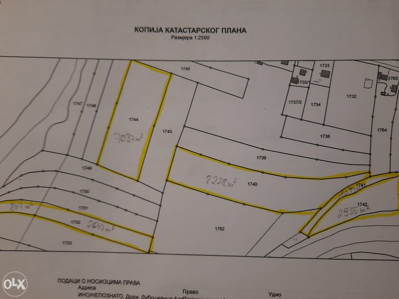 Suma, zemljiste 42.319  m2  Rujevica/ K. Varos 3