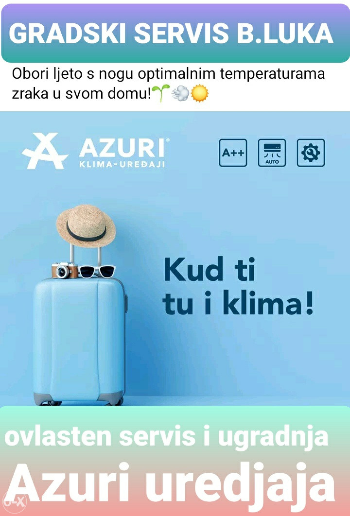 Gree/Azuri inverter -25° WIFI klima uredjaji