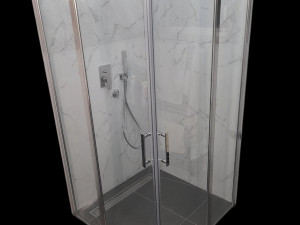 A70435 MAGUS/kabina vrata 90x80x190x6mm (2 V 2 F)