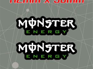 Auto Moto naljepnice Monster energy Motor najepnica
