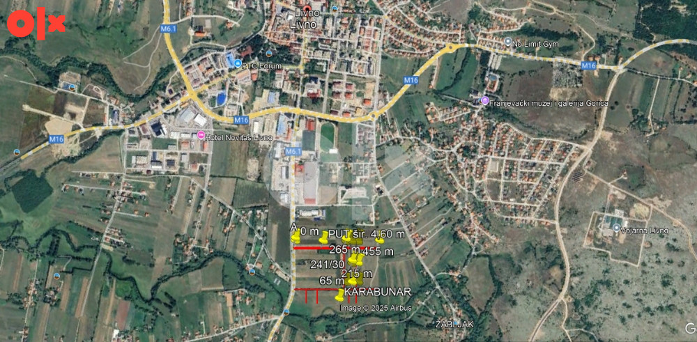 PLAC ZEMLJIŠTE PARCELA NA PRODAJU LIVNO 2