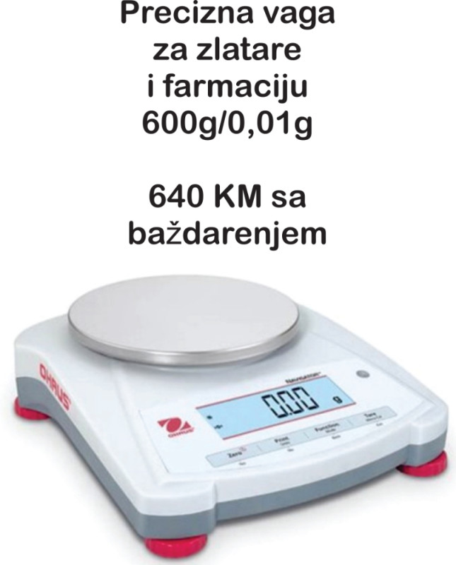 Servis,prodaja i baždarenje svih vrsta vaga (vage)