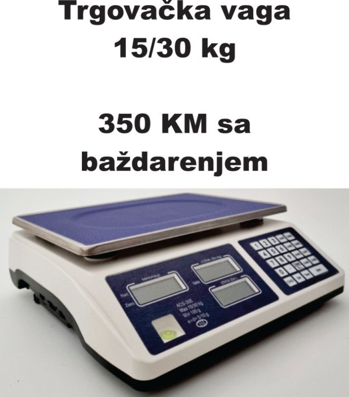 Servis,prodaja i baždarenje svih vrsta vaga (vage)