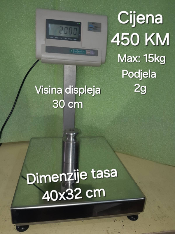 Servis,prodaja i baždarenje svih vrsta vaga (vage)