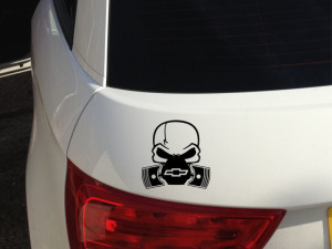 Auto naljepnica Chevrolet maska stikeri naljepnice