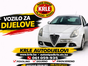 ALFA GIULIETTA 2015 2.0 JTD DIJELOVI KRLE AUTOOTPAD AUTO OTPAD
