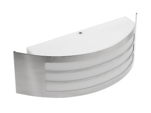 GTV Vrtna zidna fasadna lampa svjetiljka inox 1 x E27