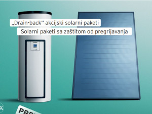VAILLANT "Drain-back" solarni paketi