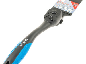 Racna 3/8", sa PVC zaštitom, 72 sitna zuba (BGS 303)