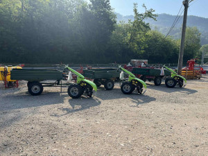 Motokultivator Labin freza kardanska prikolica