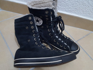 Duboke kožne patike CONVERSE All Star