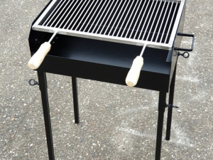 ROSTILJ KAMP INOX 50x40 (RASKLOPIVI)