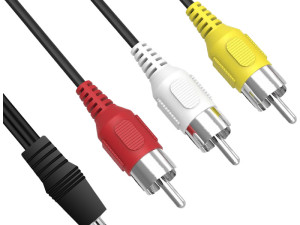 AV kabal za Android box 3.5mm RCA 1.2m (030444)