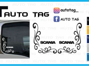 Stikeri i auto naljepnice / naljepnica za kamion SCANIA