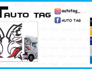 Stikeri i auto naljepnice / naljepnica za kamion SCANIA