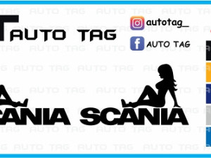 Stikeri i auto naljepnice / naljepnica za kamion SCANIA