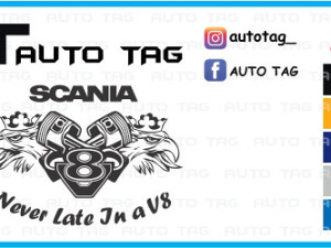 Stikeri i auto naljepnice / naljepnica za kamion SCANIA