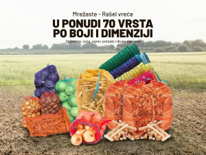 Mrežaste (Rašel) vreće vrećice za povrće kupus paprike