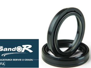 Semering-semerinzi i ulje viljuške/viljuški za MOTORE