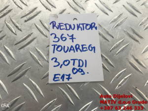 Reduktor VW touareg 3,0 TDI 2008. 0AD341011G