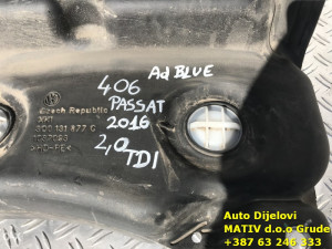 ADBlue rezervar VW Passat B8 2,0 TDI 2016. 3Q0131877C